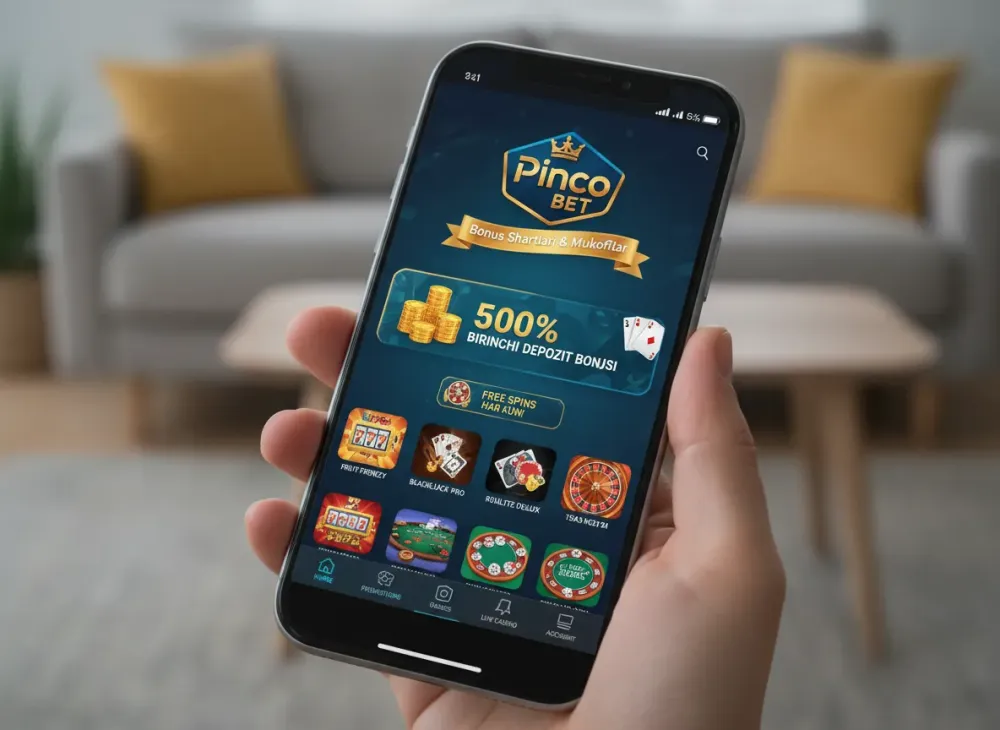 Pinco bet bonus haqida yangi o'yinchilar qo'llanmasi